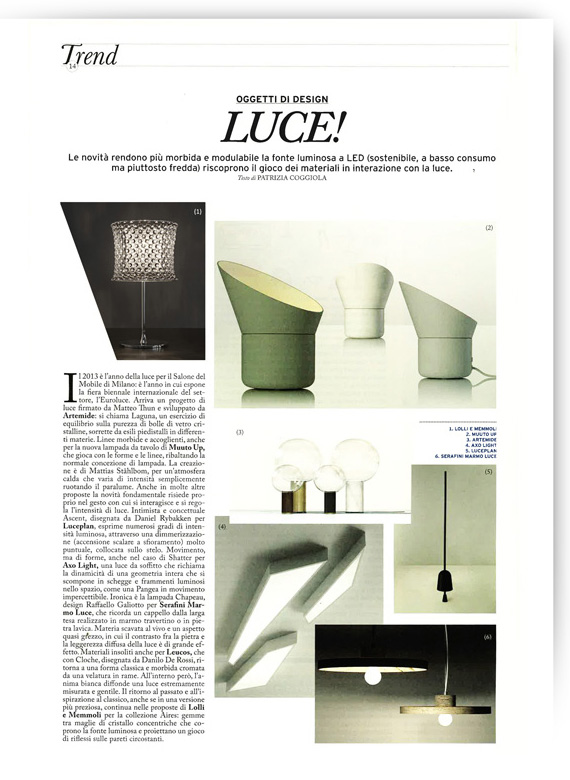 Design Illustrated, Italia, Maggio-Giugno 2013