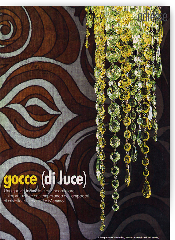 Elle Decor, Italia, Aprile 2002