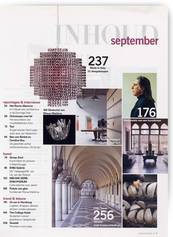 Eigenhuis & Interieur, Holland, September 2005