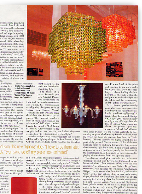 Financial Time, Novembre 2003